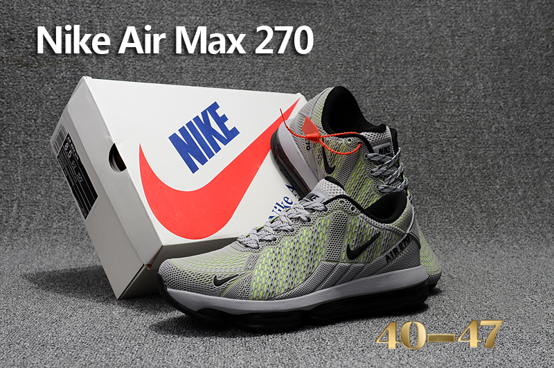 Men Nike Air Max Flair Grey Black Shoes